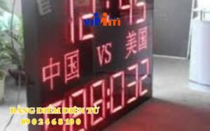 Chuyên phân phối bảng thông tin tỷ số trận đấu led 2 bang hien thi thong tin ket qua