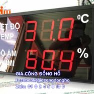 Đồng hồ led bệnh viện 39 dong ho bang led