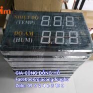 Đồng hồ led bệnh viện 36 dong ho bang led gia si