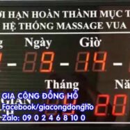 dong ho dien tu led dem nguoc bang du an