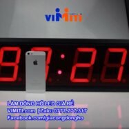 Đồng hồ led điện tử giờ phút 44 dong ho led dien tu 4 so