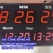 Đồng hồ led báo giờ tự động 82 dong ho led gia si 1