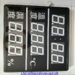 dong ho led giam sat nhiet do do am