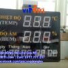 Đồng hồ led điện tử vạn niên 72 gia cong dong ho dien tu