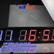 Đồng hồ led điện tử 6 số 46 lap dat dong ho led dien tu