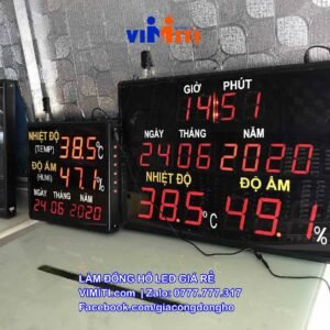 Nơi thiết kế đồng hồ led, gia công đồng hồ led theo yêu cầu 1 noi ban dong ho dien tu gia re