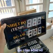 Đồng hồ đo độ ẩm 49 thiet ke dong ho bang led