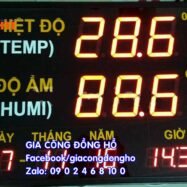 Đồng hồ đo độ ẩm 46 thiet ke dong ho led
