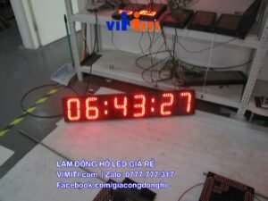 xuong lam dong ho led dien tu