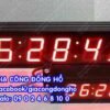 Đồng hồ led điện tử 6 số 76 xuong lap rap dong ho dien tu led