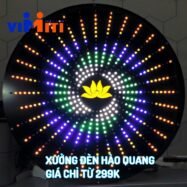 Mẫu đèn tia hào quang mẹ quan âm 24 San xuat Led hao quang phat