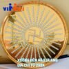 Đèn thờ led hào quang chữ vạn 20 den hao quang full color 30cm chu van gia tot