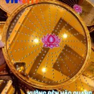 Đèn thờ trang trí hào quang thờ phật 19 dia chi lam den anh hao quang