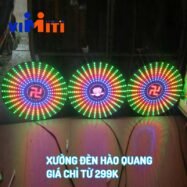Mẫu đèn tia hào quang mẹ quan âm 18 mua ban den hao quang
