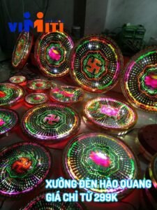 Cửa hàng lắp đặt đèn tia hào quang chất lượng nhất 15 san xuat den hao quang