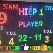 Bảng ghi điểm cầu lông điện tử 40 bang hien thi diem so