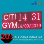 Đồng hồ báo thức 88 dong ho city gym