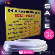 Bảng điện tử giá vàng 48 bang dien tu gia vang