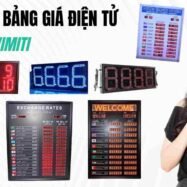 Bảng giá điện tử siêu thị 68 bang dien tu led gia