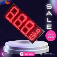 Bảng thông tin led giá cả ngoài trời 76 bang gia linh kien dien tu