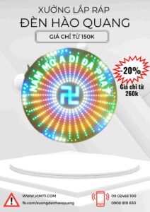 Đèn hào quang phật tại hà nội 1 den hao quang bo tat