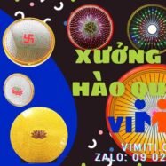 Đèn hào quang phật quan âm 50 den hao quang led 1