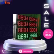 Bảng tỷ giá lãi suất ngân hàng led 41 man hinh hien thi gia dien tu