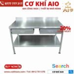 ban lam viec inox gia re