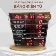Bảng đếm ngày điện tử 25 bang den hien thi