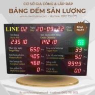 Bảng đếm ngày điện tử 24 bang den hien thi dem san luong