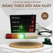 Bảng đếm ngày điện tử 19 bang den hien thi theo doi san xuat
