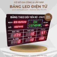 Bảng đếm ngày điện tử 17 bang den hien thi tien do lam viec