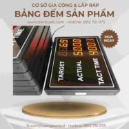 Bảng hiển thị kế hoạch sản xuất 20 bang led hien thi dem san pham