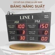 Thiết bị đếm sản phẩm 49 bang led hien thi thong tin san xuat