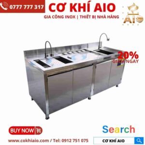 Gia công inox lẻ 7 chuyen lam quay pha che inox