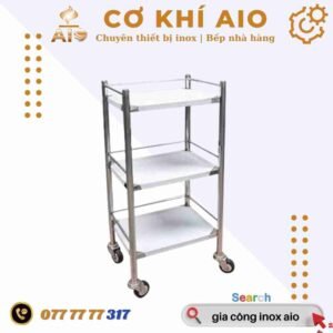 Gia công inox Bình Tân 4 ke inox 3 tang di dong