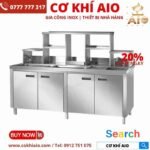 lap rap quay bar inox