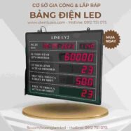 Thiết bị đếm sản phẩm 44 man hinh dien tu led hien thi ket qua san xuat
