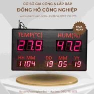Bảng led hiển thị ngoài trời 15 man hinh hien thi dong ho van nien
