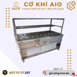 Gia công inox quận bình thạnh 1 tu ham nong thuc an
