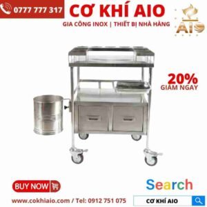 Gia công inox tại Đà Nẵng 3 xe day tim chich y te